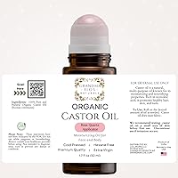 Grandma Flo's Naturals Organic Castor Oil with Rose Quartz Roll On 50ml — image 8