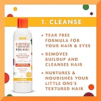 Cantu Care for Kids Haircare Regimen Set with Large Shampoo, Conditioner, Detangler & Leave-In — image 3