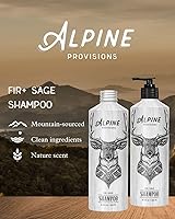Alpine Provisions Fir & Sage Organic Shampoo 16.9oz — image 2