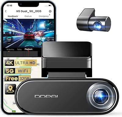 DDPAI N5 Dual 4K Dash Cam