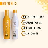 GK Hair Hemp Shampoo and Conditioner Set 8.11oz — image 4