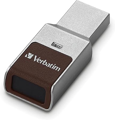 Verbatim 64GB Fingerprint Secure USB 3.0 Flash Drive