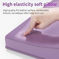 ZIZZON Manicure Hand Rest Cushion Pillow, Purple — image 3
