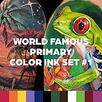 World Famous Tattoo Ink 12 Primary Color Tattoo Kit #1 — image 2