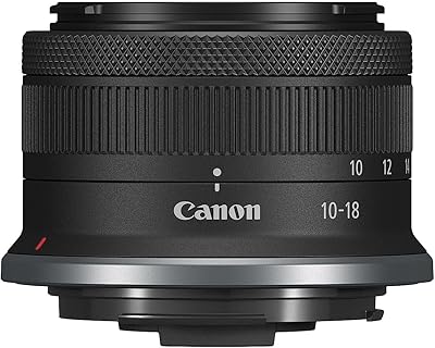 Canon RF-S10-18mm F4.5-6.3 IS STM Ultra-Wide-Angle Zoom Lens