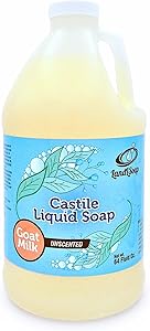 LandLSoap Goat Milk Unscented Pure Castile Soap Liquid Half Gallon Review