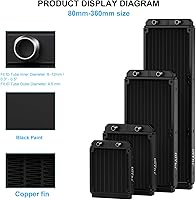 DIYhz 240mm Water Cooling Radiator — image 5