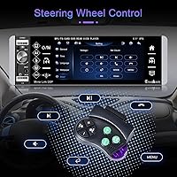 METEESER Single Din Car Stereo with Apple Carplay Android Auto — image 6