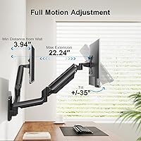 HUANUO Dual Monitor Wall Mount HNWDS1 — image 3