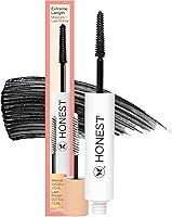 Honest Beauty 2-in-1 Extreme Length Clean Mascara + Lash Primer, Black, 0.27 fl oz — image 1