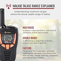 Cobra ACXT390 Walkie Talkies — image 2