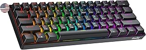 Geeky GK61 60% Mechanical Gaming Keyboard Review