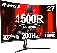 SANSUI 27-inch Curved Gaming Monitor ES-G27C1 — image 1