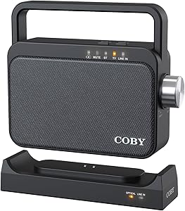 Coby CSTV130 Wireless Hearing Amplifier and TV Audio Speaker Review