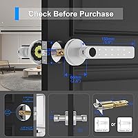 HEIXSMT Biometric Fingerprint Door Lock — image 6