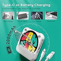 SKYANS KC918 Portable CD Player with Bluetooth — image 3