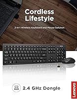 Lenovo 100 Wireless Keyboard and Mouse Combo — image 2