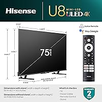 Hisense 75-Inch U8 Series Mini-LED ULED 4K TV — image 3