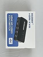 DGODRT HDMI USB KVM Switch 2 Port Selector Box — image 8