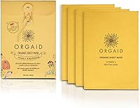 ORGAID Organic Sheet Mask - Vitamin C & Revitalizing (Pack of 4) — image 2