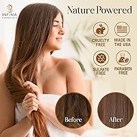 INFINA ESSENTIALS Batana Oil Shampoo and Conditioner Set - 16 fl oz Each — image 2