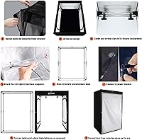 Konseen 47x39x79 inch Photo Light Box — image 6