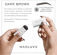 MADLUVV Brow Stamp Refill - Dark Brown — image 2