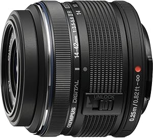 Olympus M.14-42mm F3.5-5.6 2R Zuiko Camera Zoom Lens