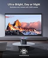 NexiGo TriVision Ultra 4K Tri-LED-Laser Portable Projector — image 5