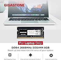 Gigastone 16GB DDR4 2666MHz SODIMM RAM Kit — image 2