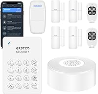 GRSICO 2nd Gen WiFi Alarm System 9-Piece Kit — image 1