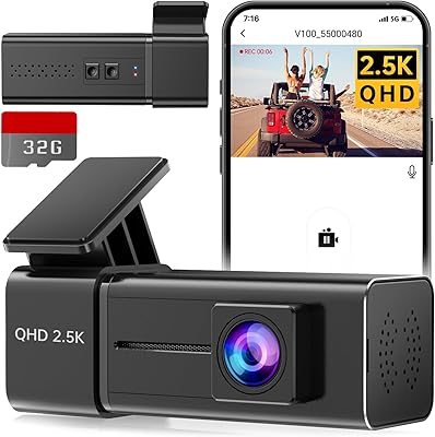 E-YEEGER V100 2.5K WiFi Dash Cam