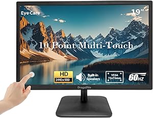 Dragolftie 19-inch Touchscreen Monitor HD 1440x900P Review