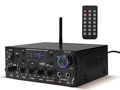 okanemoqi KS-33BT 800W Home Stereo Amplifier
