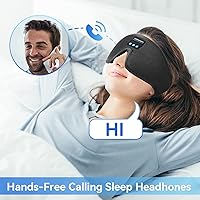 Lightimetunnel Bluetooth Sleep Headphones Eye Mask — image 7