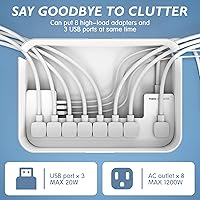 Redagod Power Strip with Cable Management Box HU-XI-30 — image 3