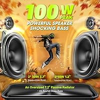 W-KING D9-1 Portable Bluetooth Speaker — image 2