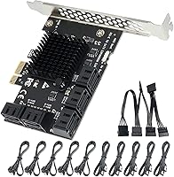 Trotwei SSU-10P-SATA3 10-Port SATA PCIe Expansion Card — image 1