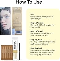 ENTROPY Makeup Brow Bleach Kit, 6 Applications — image 8