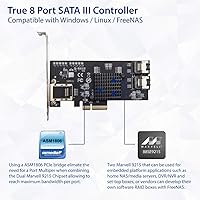 IO Crest SI-PEX40137 8-Port SATA III PCIe Expansion Card — image 3