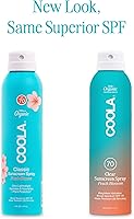COOLA Organic Sunscreen SPF 70 Sunblock Spray, Peach Blossom, 6oz — image 2