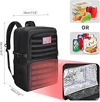 BERTASCHE Lunch Backpack with Insulated Cooler, 15.6-inch Laptop Backpack — image 5