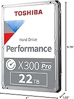 Toshiba X300 PRO 22TB Internal Hard Drive — image 8
