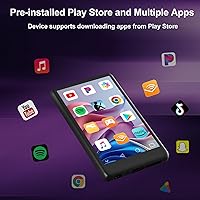 Kiisda M31 96GB MP3 Player with Bluetooth and WiFi — image 3