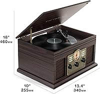 Victrola The Quincy 6-in-1 Bluetooth Record Player — image 9