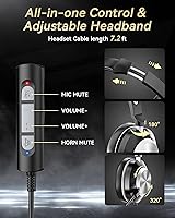 Voistek 881F35UC USB Headset with Microphone — image 4