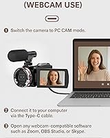 ZIMOCE HDV900PRO 4K Camcorder — image 6