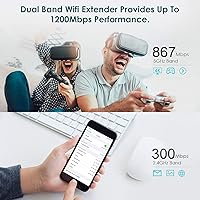 rockspace AC1200 WiFi Range Extender — image 2