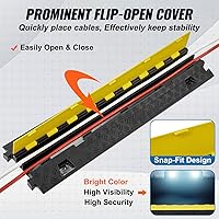 VEVOR 2-Channel Cable Protector Ramp — image 5