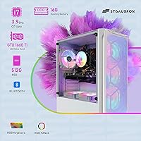 STGAubron Gaming PC Desktop, Intel Core i7, GTX 1660 Ti, 16GB RAM, 512GB SSD — image 5
